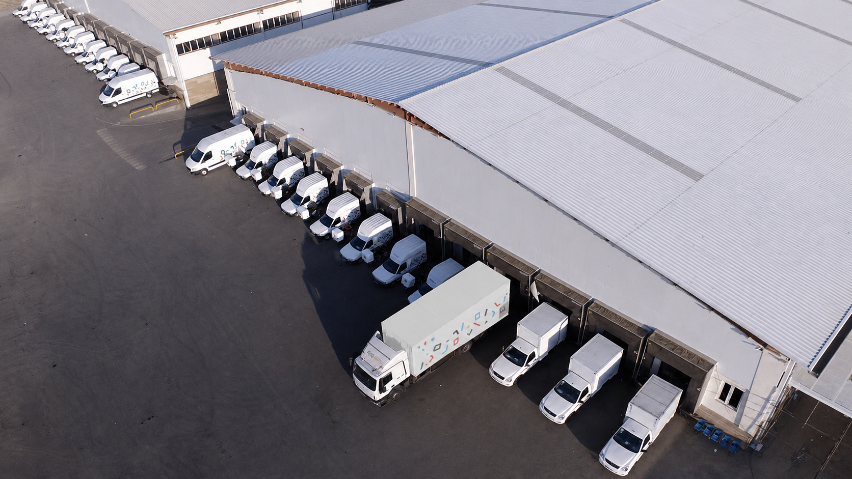 30% fewer vehicles. The same delivery coverage